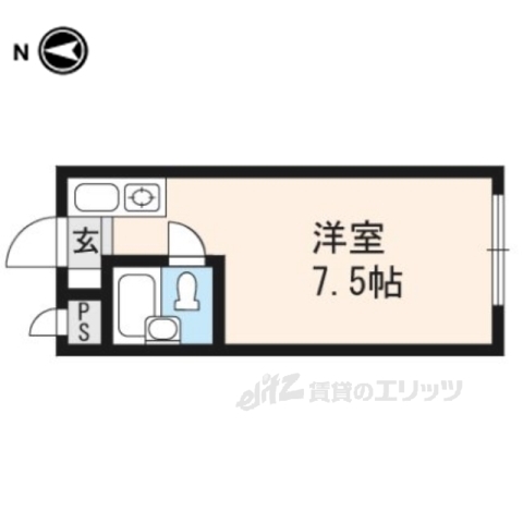 【カサ・デ・ソーラ白川の間取り】