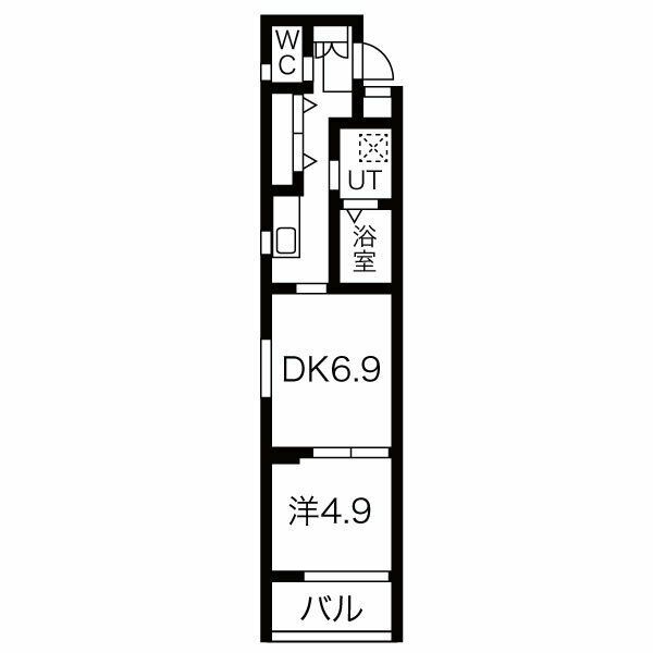 フォーリアライズ京都東寺の間取り