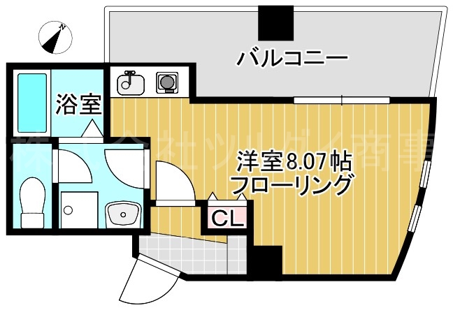 横浜市鶴見区生麦のマンションの間取り