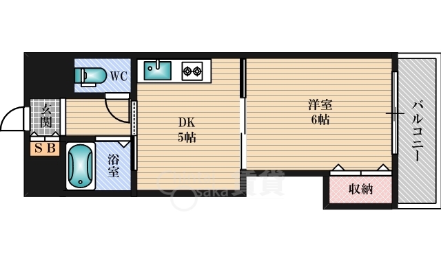 ロイヤルハイツ菅原の間取り