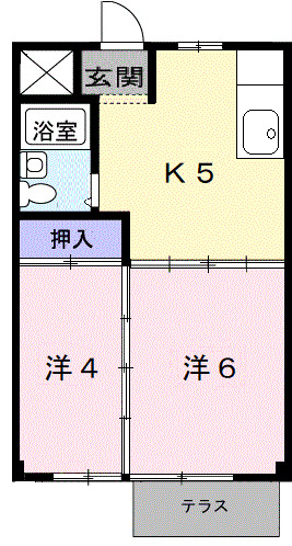 ＡＴハイツの間取り