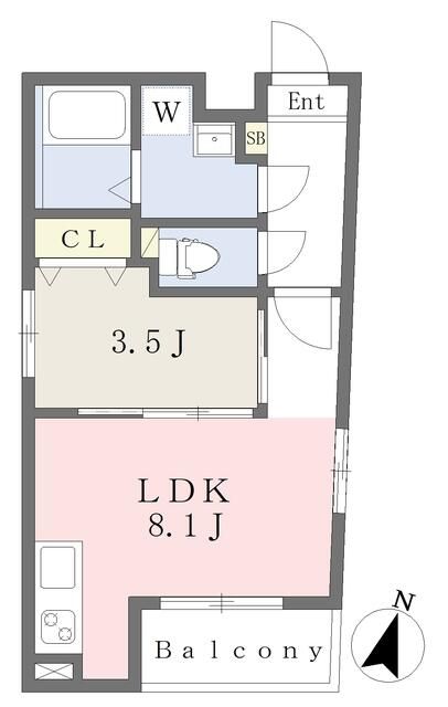 ＭＯＶＥ八田ＥＡＳＴの間取り