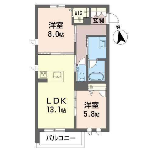 フジスター刈谷の間取り