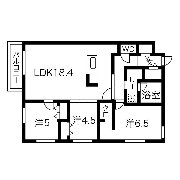 ZABO HILLS 南山鼻の間取り