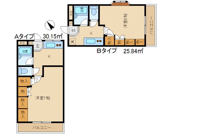 アシエヒルズの間取り