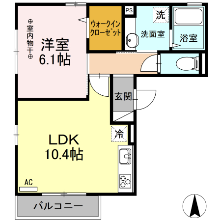 ヴィラ・パークＤＯＨＫＡＩの間取り