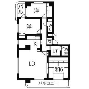 アルカディアV(5)の間取り