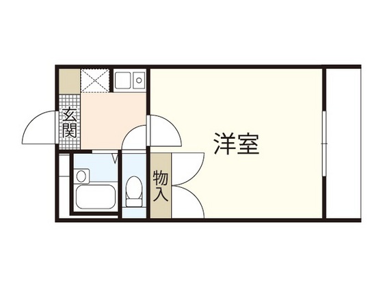 広島県廿日市市大野字下更地（マンション）の賃貸物件の間取り