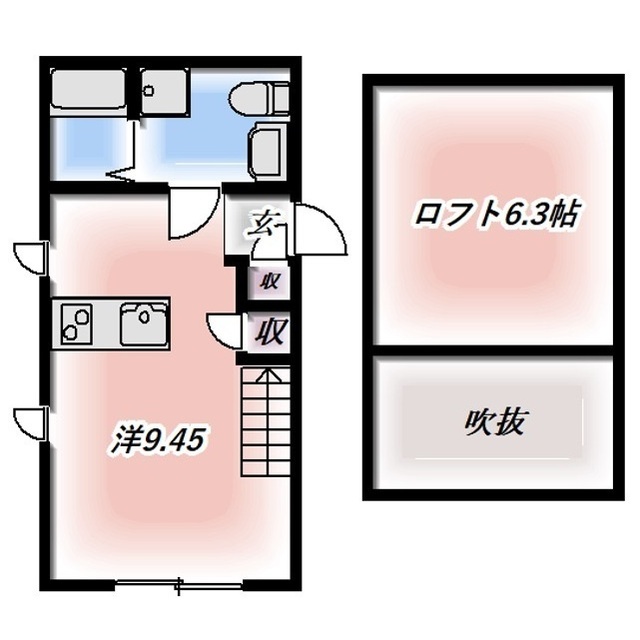 仮称プリマ稔台の間取り