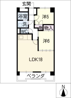 エーデルハイム南山の間取り