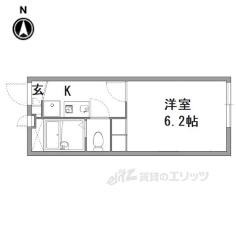 レオパレスコンフォートの間取り