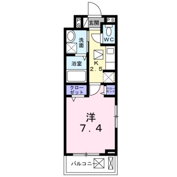 リエート佐太の間取り