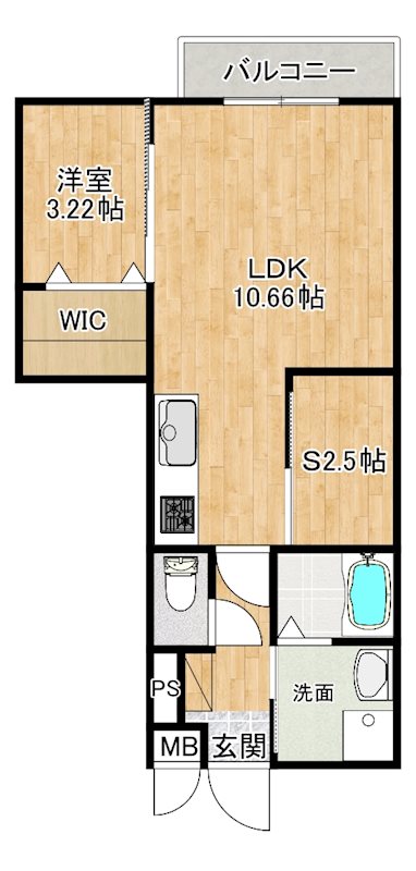 LIFEFIELD小郡IIの間取り