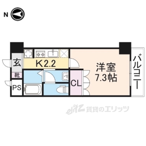 グリーンフィール大宮の間取り