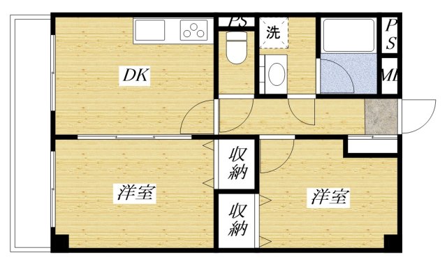 マンションウィステリアの間取り