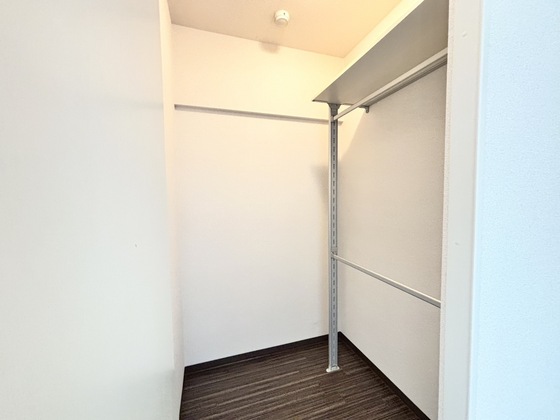 収納　ウォークインクローゼット