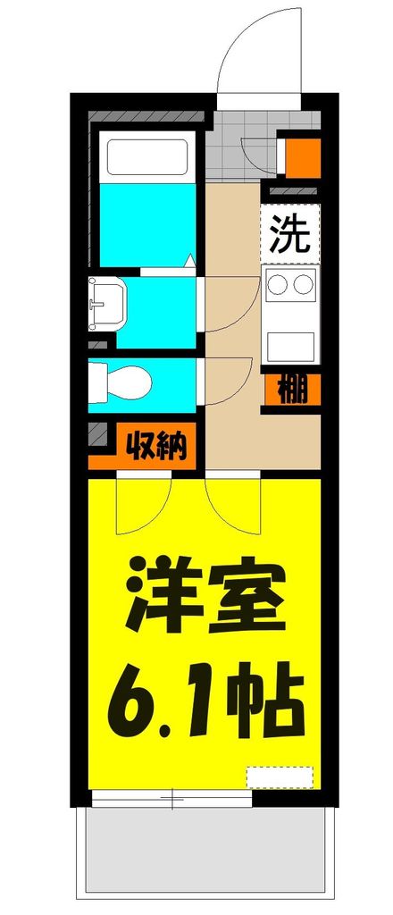 春日の間取り