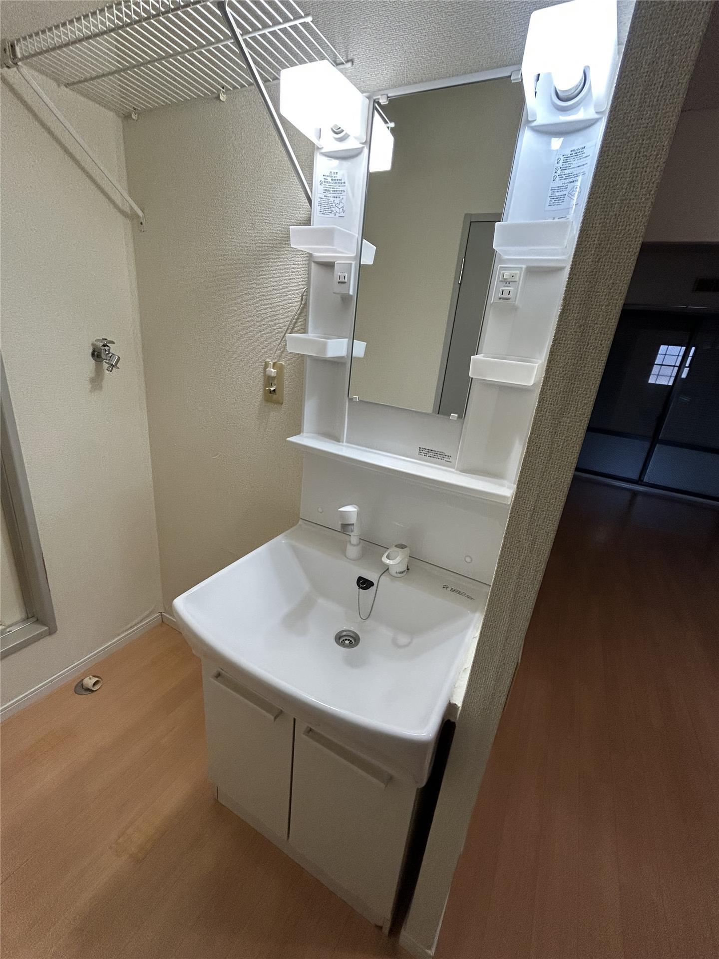 洗面設備　ハイツセゾンII102　2DK　横須賀市船越町7丁目