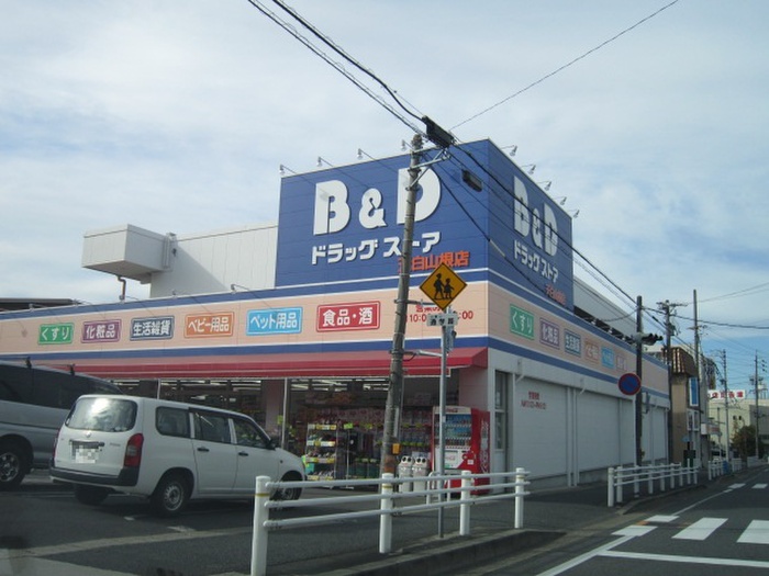 ドラックストア　B＆Dドラッグ（ドラッグストア）まで1000m