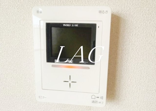 セキュリティ　モニター付きインターホンです。
