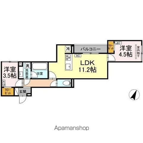 セレスティア上鷺宮IIの間取り写真