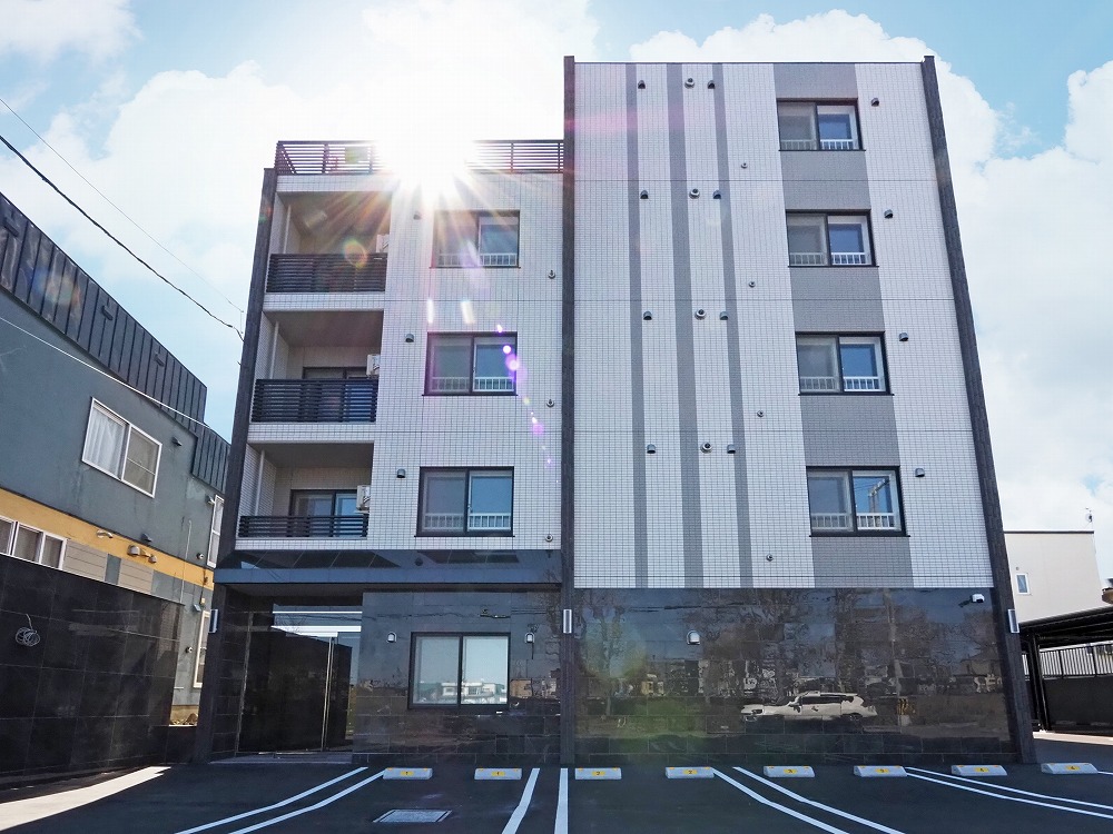 建物外観　ガス上限プラン(19350円税込) にて快適に過ごせます♪