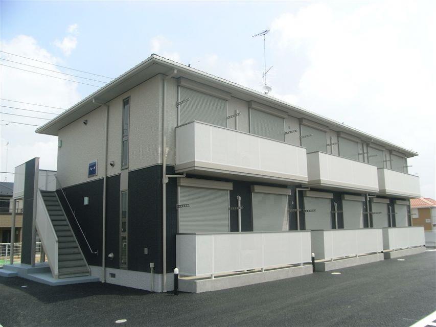 建物外観　かわいい２トーンの外壁♪