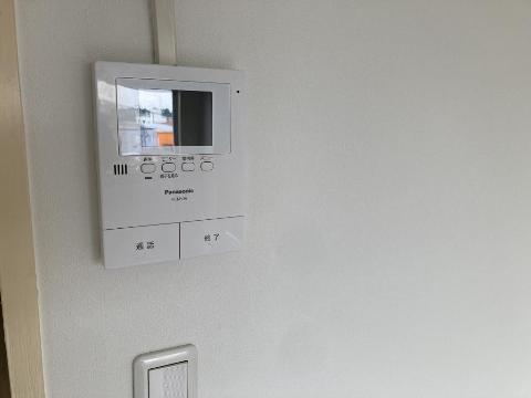 セキュリティ　カメラ付インターホン