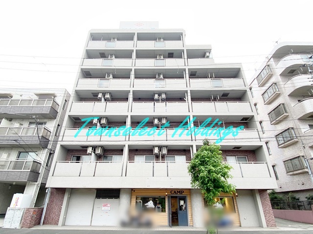 建物外観　鉄筋コンクリートマンションで防音面も安心♪