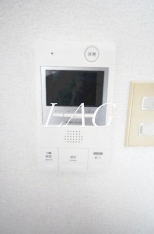 セキュリティ　モニター付きインターフォンです。