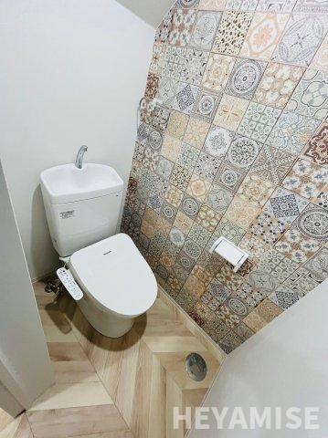 長崎電軌本線 岩屋橋駅 徒歩7分 3階建 築4年のトイレ写真
