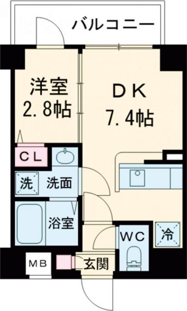 アイルグランデ東京青井の間取り写真