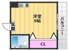 府中セントポーリアの間取り写真