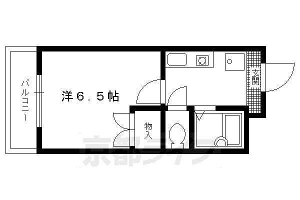 ス・プレール北野の間取り写真