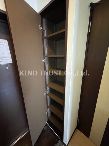 収納　たっぷりとした収納スペースです