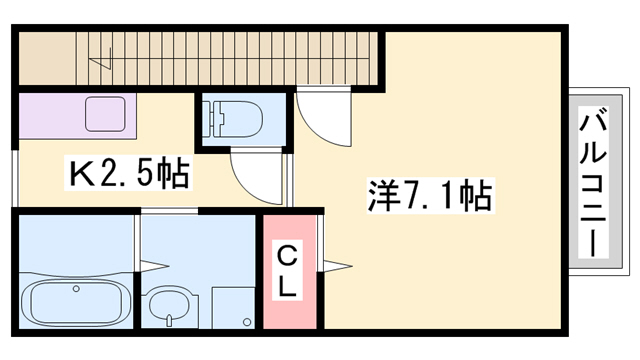 ヴィンヒル２３の間取り