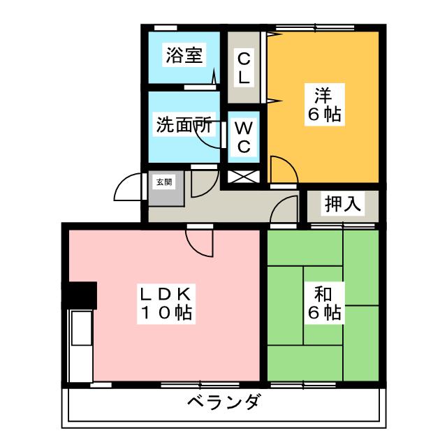 ロイヤルパレス弥富の間取り