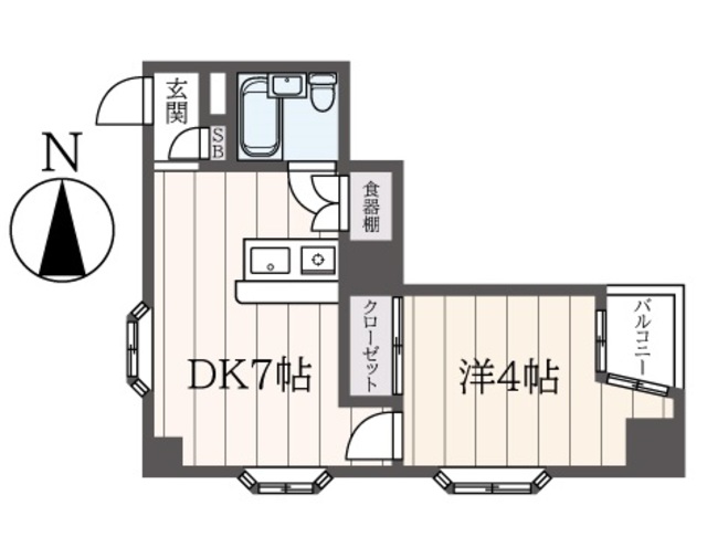 サンピア平塚の間取り