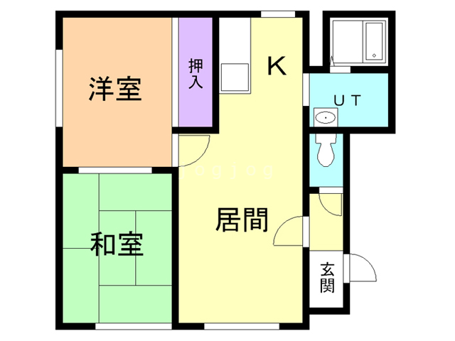 セブン信和の間取り