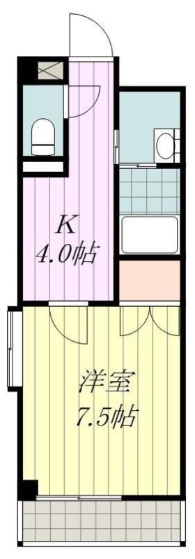 カサグランデ湯之町の間取り