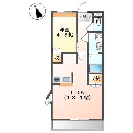 グレーシアモリカワの間取り