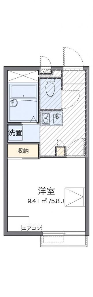 埼玉県戸田市川岸３（マンション）の賃貸物件の間取り