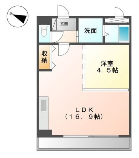 コンフォース２１の間取り