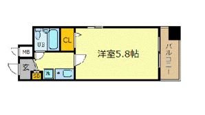 エスリード京都河原町第3の間取り