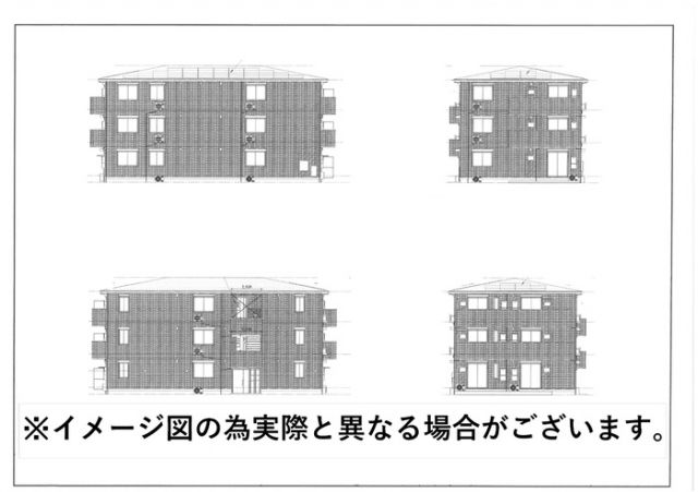 【福岡市城南区東油山のアパートの建物外観】