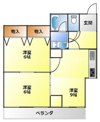 シャルムみつひろの間取り