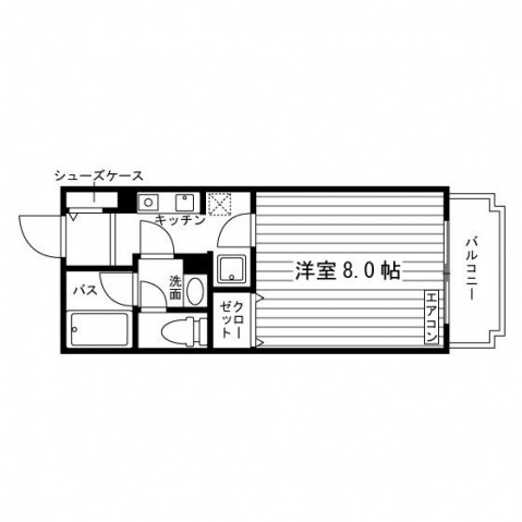 仲町台JNマンションの間取り