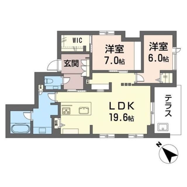 逗子壱番館の間取り