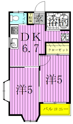 TMフラッツの間取り