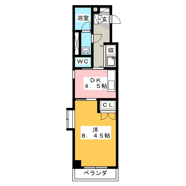 パーク末広の間取り